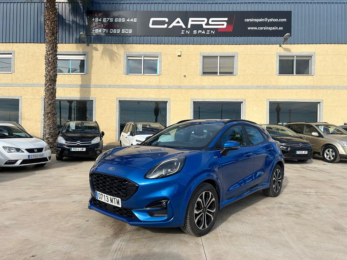 FORD PUMA ST LINE X 1.0 MHEV AUTO SPANISH LHD IN SPAIN 73000 MILES SUPERB 2021